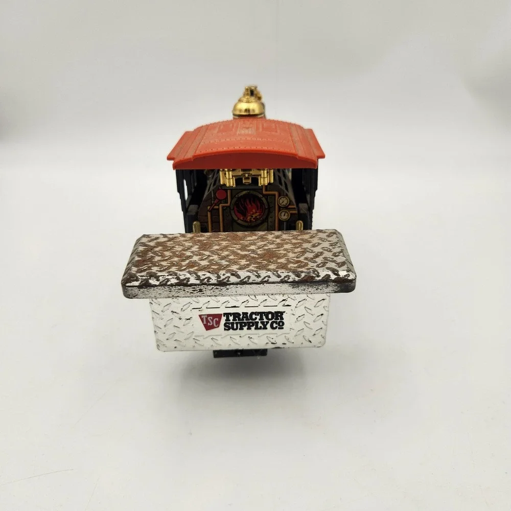 Vintage New Bright Denver Express Train Locomotive Tractor Supply Co Box 1988